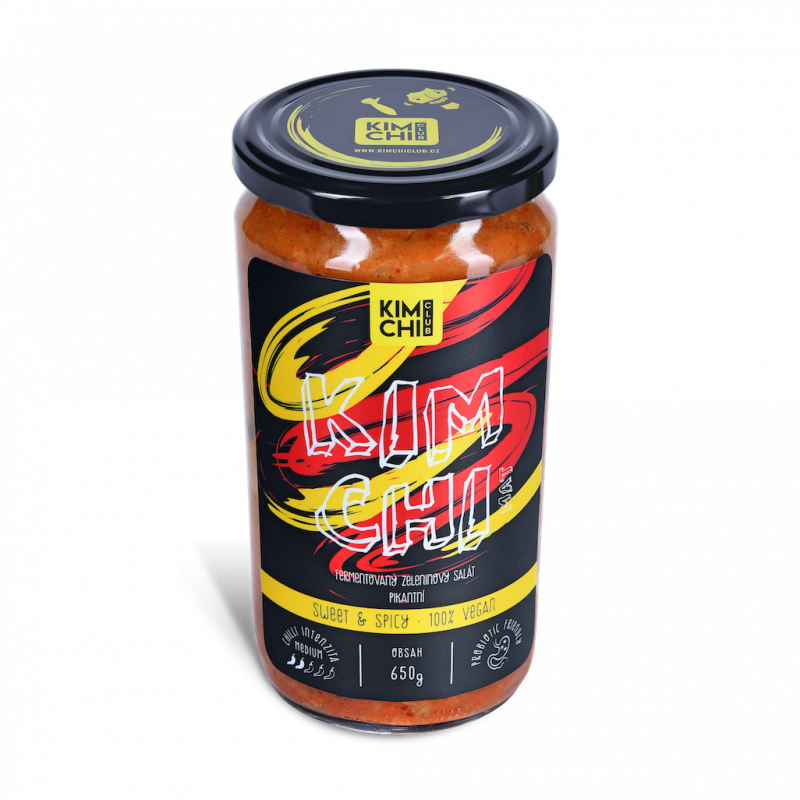 Kimchi Sweet & Spicy 100% vegan 650g.