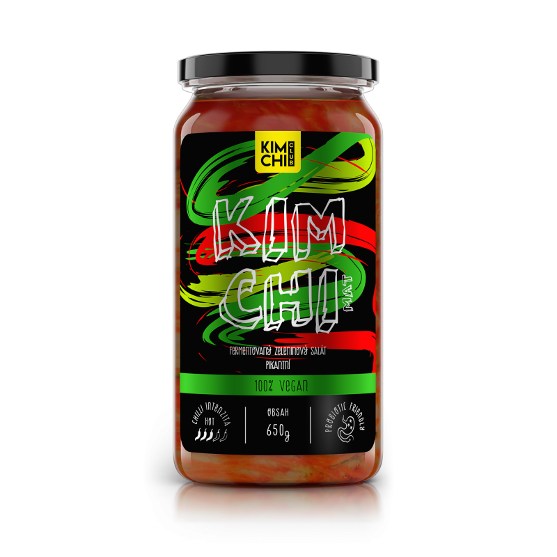 Kimchi 100% vegan 650g.
