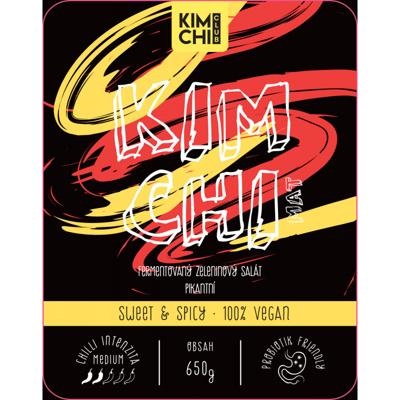 Kimchi Sweet & Spicy 100% vegan 650g.