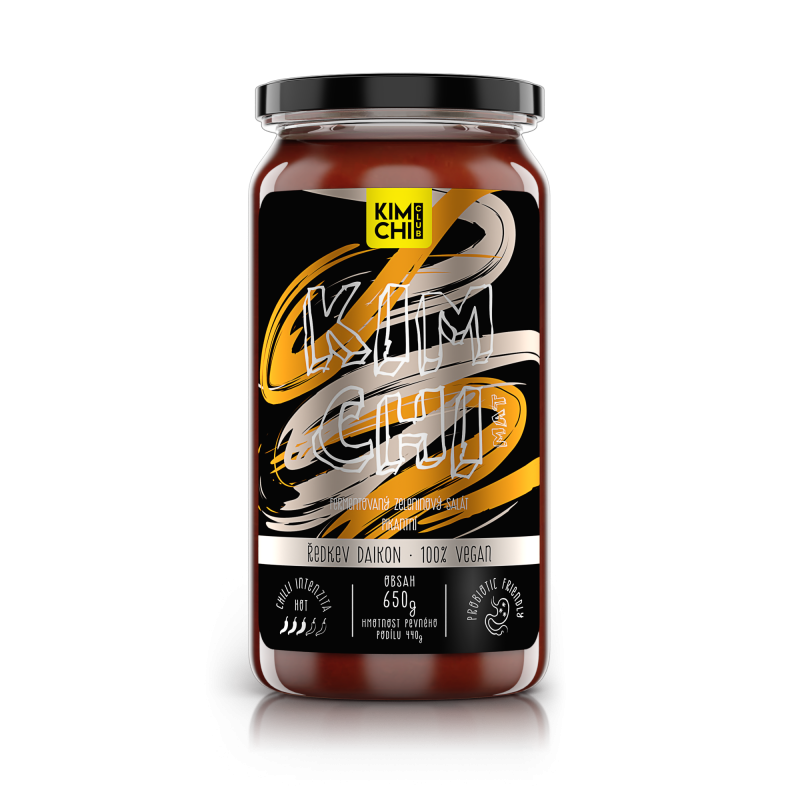 Kimchi Ředkev Daikon 100% Vegan 650g